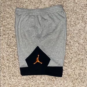 Fleece Jordan Diamond Basketball Shorts